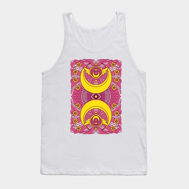 MOON PRISM USAGI PINK Tank Top by sorenkalla